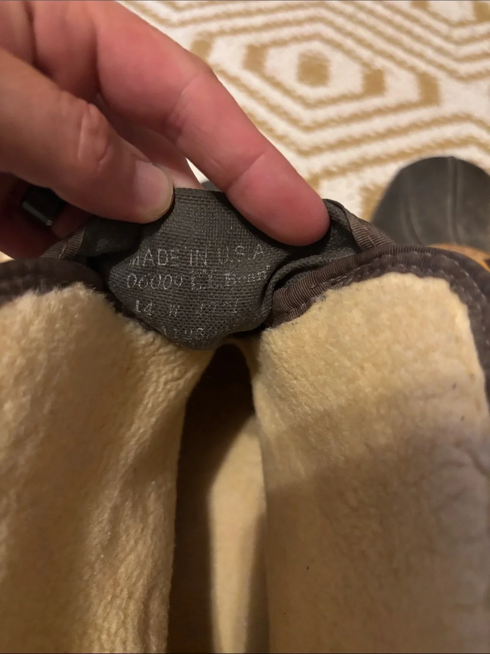 Vintage L.L. Bean zip-up bean boots